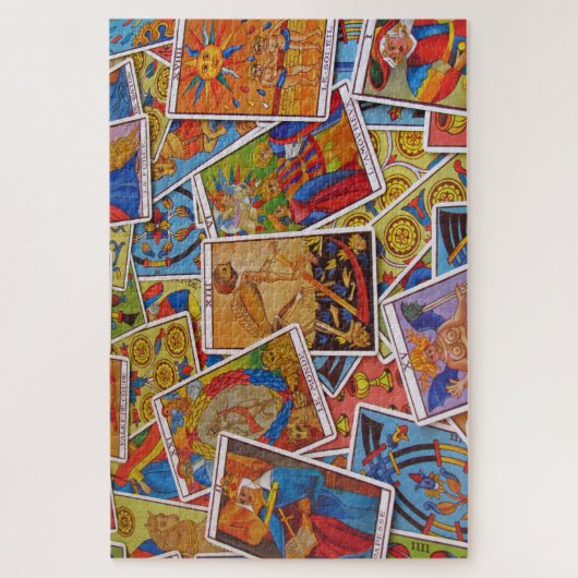 Tarot-Karten-Rätsel Puzzle (Vertikal)