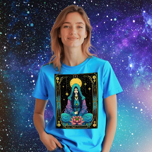 Tarot-Kartendarstellung, der Mond T-Shirt