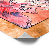 Tarot-Kartenkartentafel Poster (Ecke)