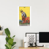 Tarot-Kartenkartentafel Poster (Heimbüro)