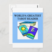 Tarot-Kartenlesegerät Postkarte (Vorne/Hinten)