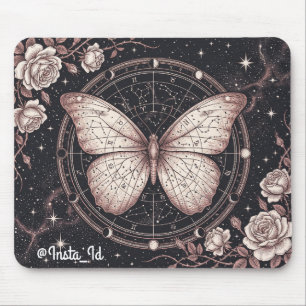 Tarot-Kartenleser Himmelszodiak Schmetterling Mousepad