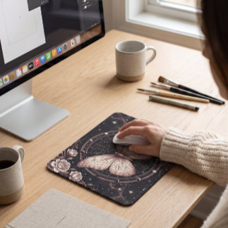 Tarot-Kartenleser Himmelszodiak Schmetterling Mousepad