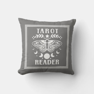 Tarot-Kartenleser Mondphase Galaxie Sterne Wurfkis Kissen