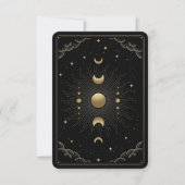 Tarot-Kartenleseschein für Moon Phones (Vorderseite)