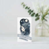 Tarot-Kartenlesungen für Hochpriester Visitenkarte (Stehend Vorderseite)