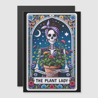 Tarot-Kartenmagazin "Die Pflanze Lady" Magnetkarte