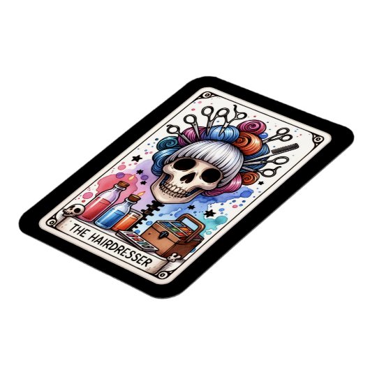 Tarot-Kartenmagazin Magnet (Linke Seite)