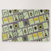 Tarot-Kartenmuster Puzzle (Horizontal)