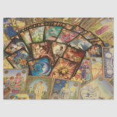 Tarot-Kartenpapier Seidenpapier (Vorderseite)