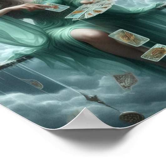 Tarot-Kartenplakat Poster (Ecke)