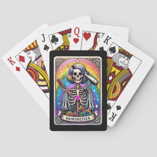 Tarot-Kartensammlung für den Friseur Spielkarten (Rückseite)