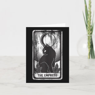 Tarot-Kartenverkleidung der Black Cat Karte