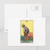 Tarot Kraft Postkarte (Vorne/Hinten)