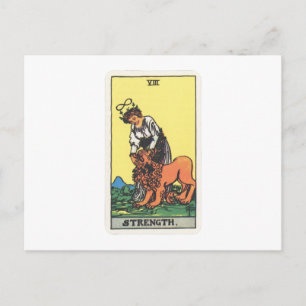 Tarot Kraft Postkarte