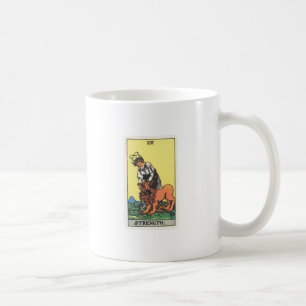 Tarot Kraft Strength Kaffeetasse