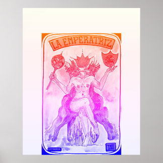 Tarot LA Temperatriz Poster