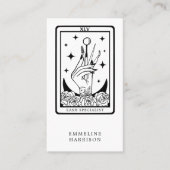 Tarot Lash Specialist Visitenkarte (Vorderseite)
