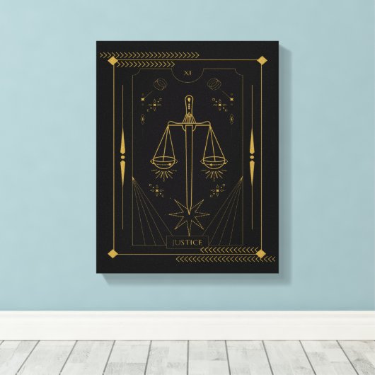 Tarot Leinwanddruck (Insitu (Holzboden))