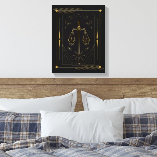Tarot Leinwanddruck (Insitu (Schlafzimmer))