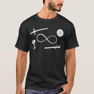 Tarot Lemniscate: The Magician & 4 Elements T-Shirt