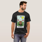 Tarot-Lesekarte T-Shirt (Vorne ganz)