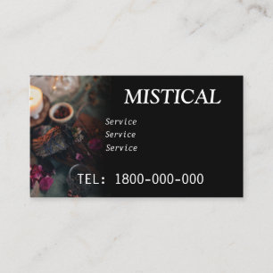 TAROT LESEN MISTISCHER Visitenkarte
