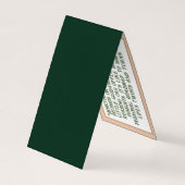 Tarot-Leser: Falsche Visitenkarte Visitenkarten (Rückseite)