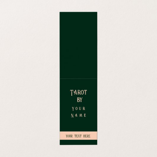 Tarot-Leser: Falsche Visitenkarte Visitenkarten (Außenseite Aufgefaltet)