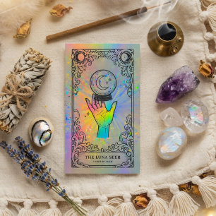 Tarot-Leser   Holografischer Himmels-Tarot-Leser Visitenkarte