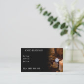 TAROT-LESERKARTE VISITENKARTE (Stehend Vorderseite)