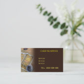 TAROT-LESERKARTE VISITENKARTE (Stehend Vorderseite)