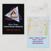 Tarot-Lesung - Geschäfts-Karte Visitenkarte (Vorne/Hinten)