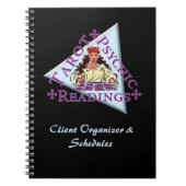 Tarot-Lesung - Notizbuch Notizblock (Vorderseite)