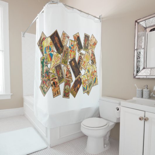 Tarot Lover's Duschvorhang (Beispiel)