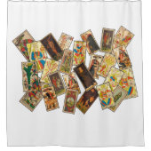 Tarot Lover's Duschvorhang (Vorderseite)