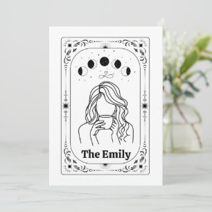Tarot Magical Mystic BFF Zodiac Andenken anpassen Einladung