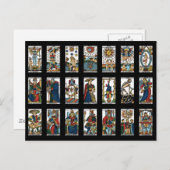 Tarot Major Arcana Postkarte (Vorne/Hinten)