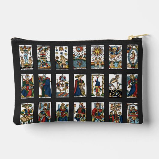 Tarot Major Arcana Zubehörtasche (Rückseite)