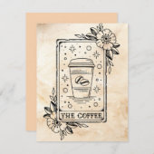 Tarot Mitteilungskarte (Vorne/Hinten)