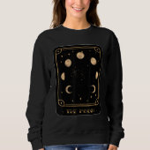 Tarot Moon Phases Tarot Card Mystical Cards  Occul Sweatshirt (Vorderseite)