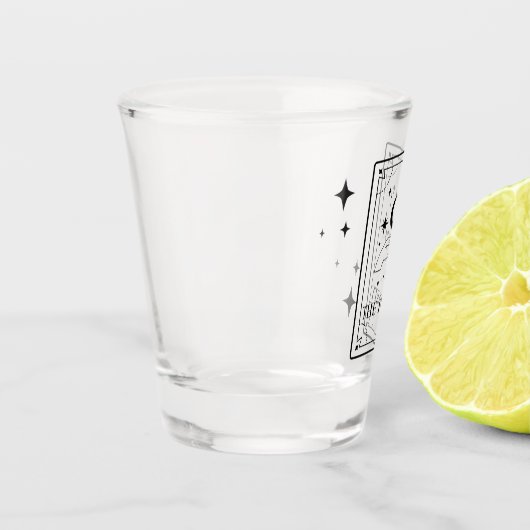 Tarot Mystic Fortune Shot Glass Schnapsglas (Links)