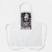 Tarot Nail Technician Business Card Schürze (Vorderseite)