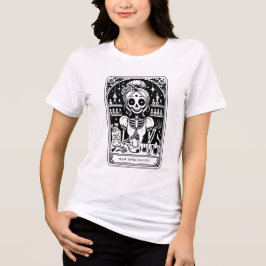 Tarot Nail Technician Business Card Tri-Blend Shirt