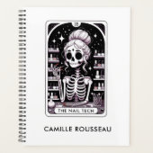 Tarot Nail Technician Personalisiert Business Planer (Vorderseite)