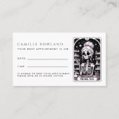 Tarot Nail Techniker Personalausweis Terminkarte (Vorderseite)