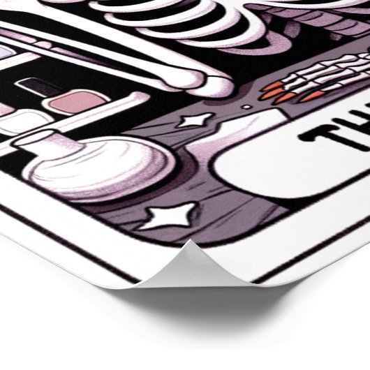 Tarot Nail Techniker Poster (Ecke)