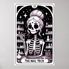 Tarot Nail Techniker Poster
