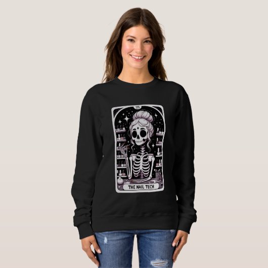 Tarot Nail Techniker Sweatshirt (Vorne ganz)