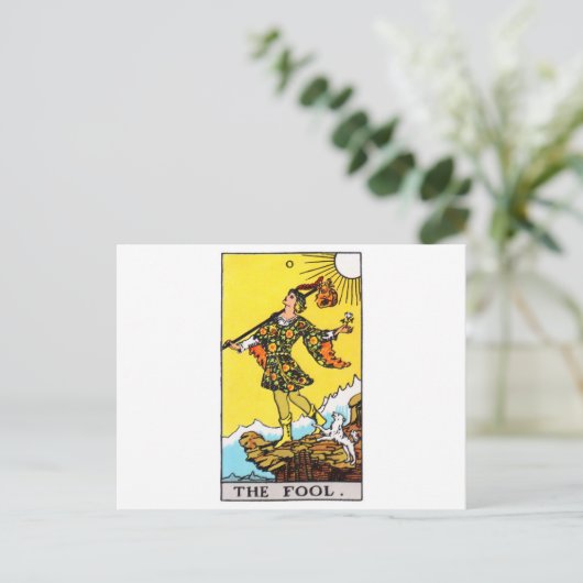Tarot-Narr Postkarte (Stehend Vorderseite)